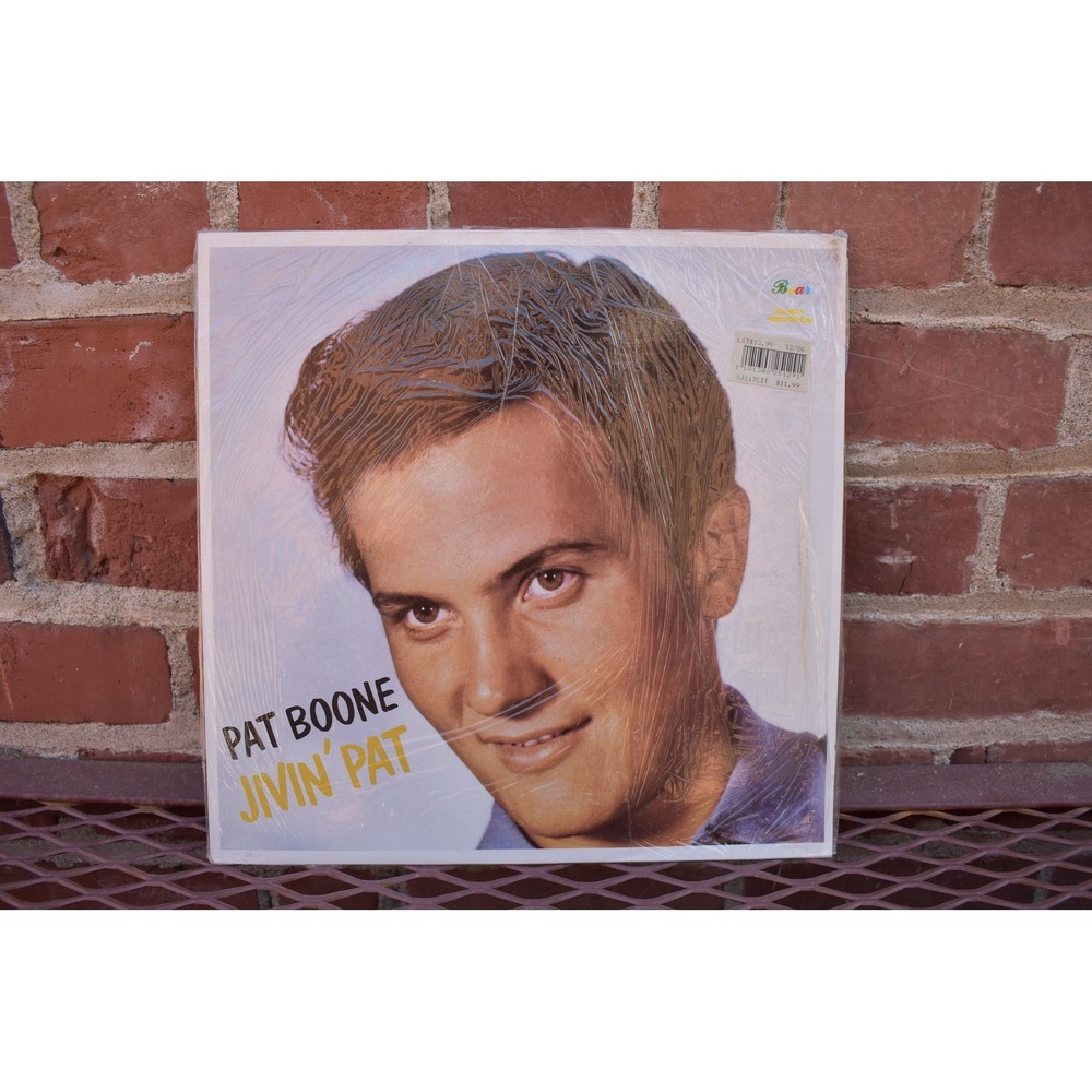 Pat Boone Jivin' Pat 1986 West Germany Repress Vinyl LP Bear Family BFX 15230